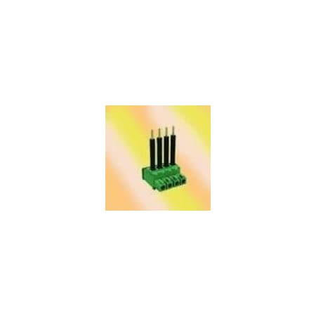 Fci Pluggable Terminal Blocks Ts-3.5-6P Green   - Trivalence-Cr Zinc B/M Clamp With Ni Plated Nl66 20020008-C061B01LF